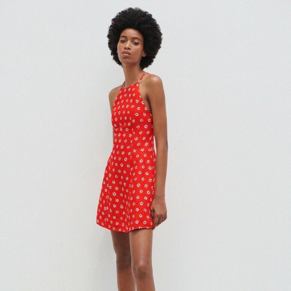 Trendy Zara Red Dress! Dress up or down